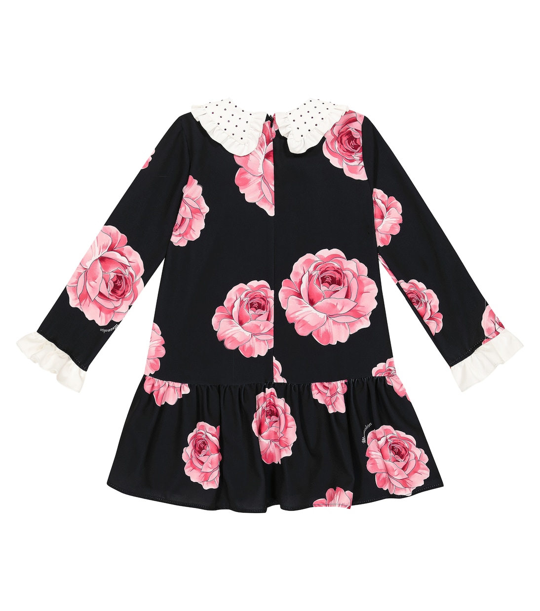 Floral printed cady dress | Monnalisa