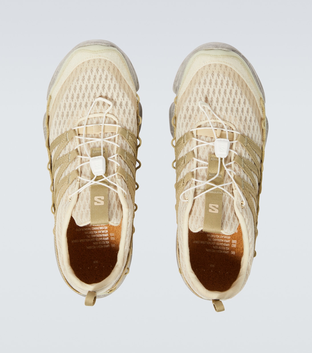 x Salomon Skor faux leather sneakers | Ranra