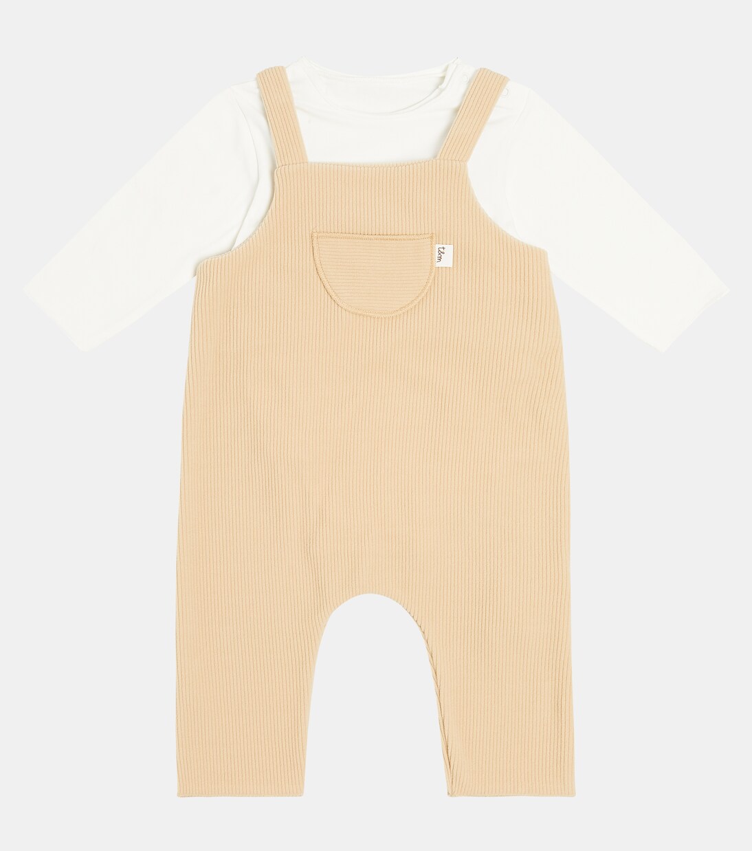 Baby bodysuit and overalls set | Il Gufo
