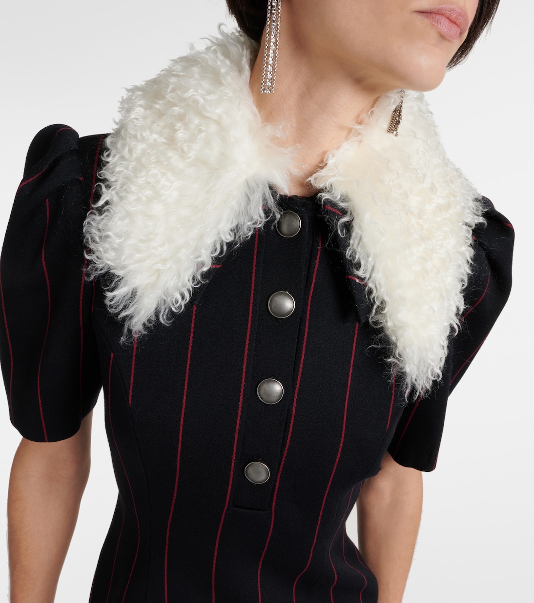 Minikleid aus einem Wollgemisch | Alessandra Rich