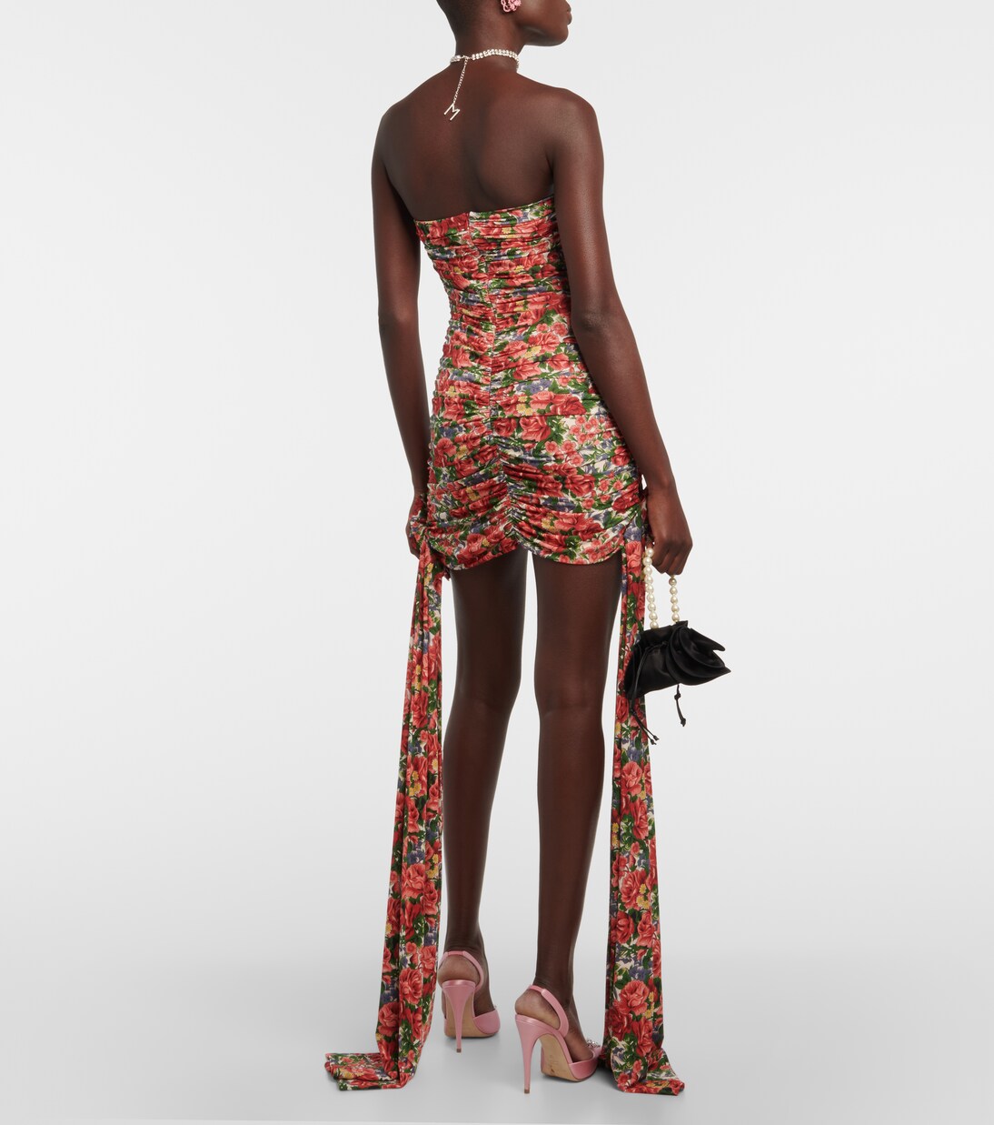 Robe bustier à fleurs | Magda Butrym