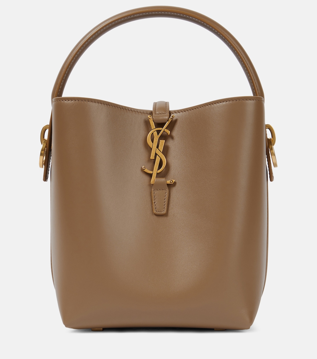 Le 37 Small leather bucket bag | Saint Laurent