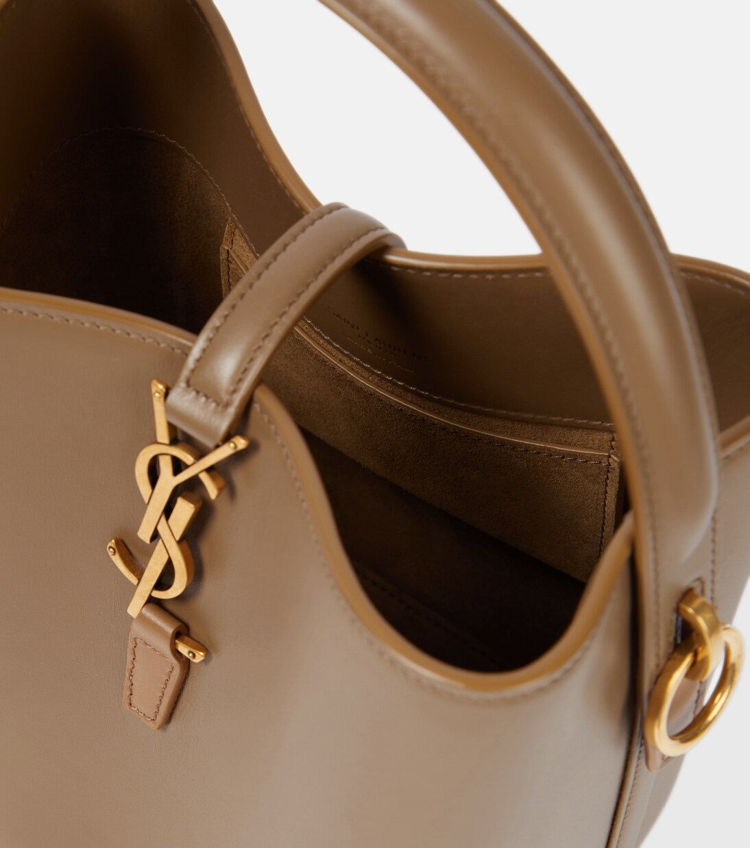Le 37 Small leather bucket bag | Saint Laurent