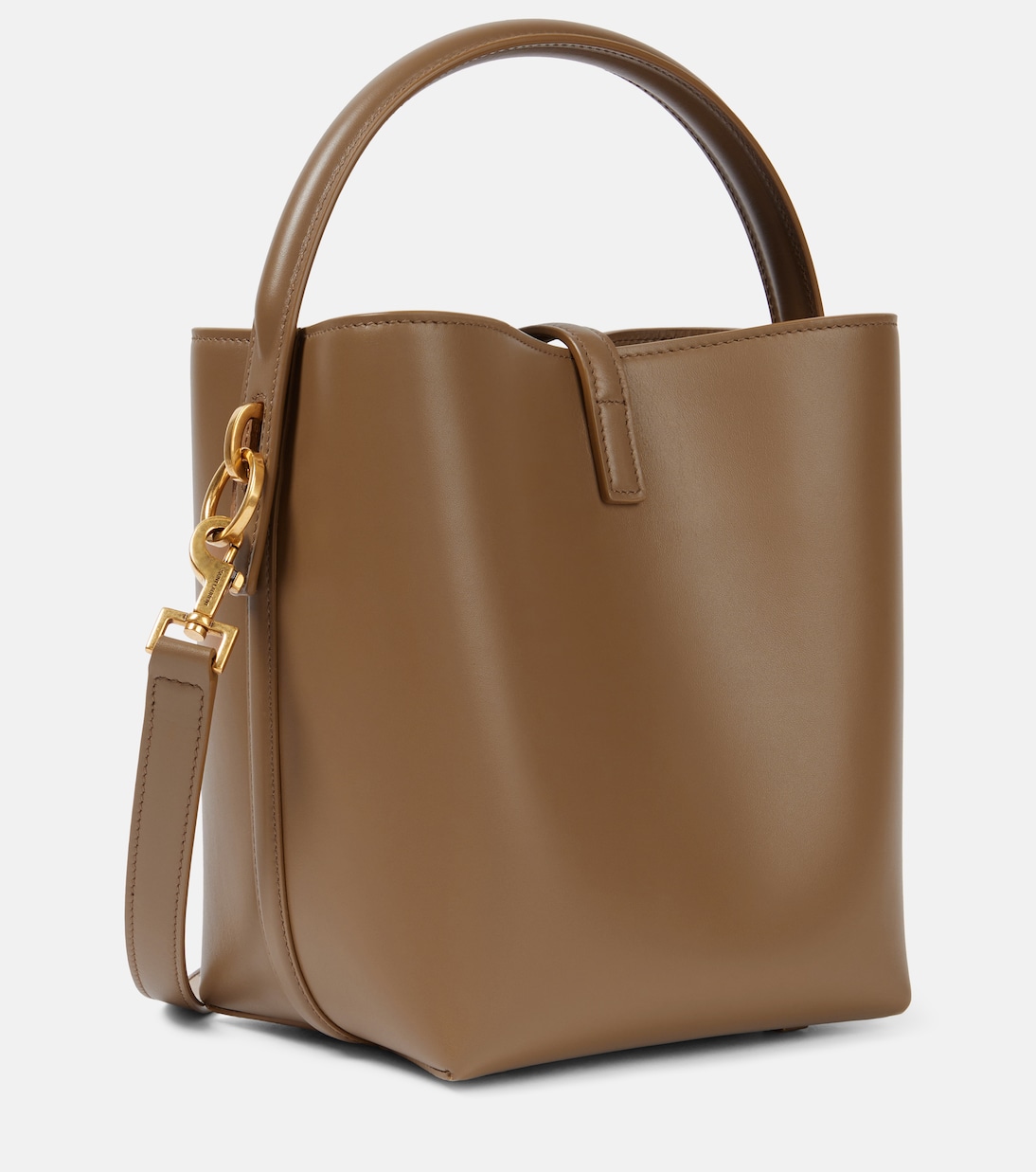 Le 37 Small leather bucket bag | Saint Laurent