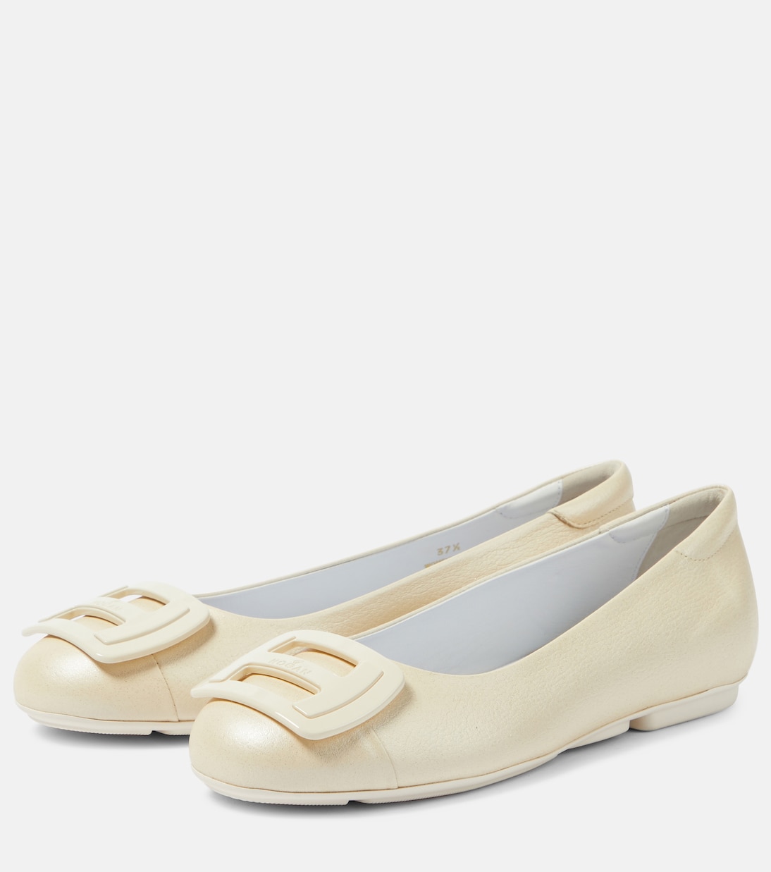 H661 leather ballet flats | Hogan