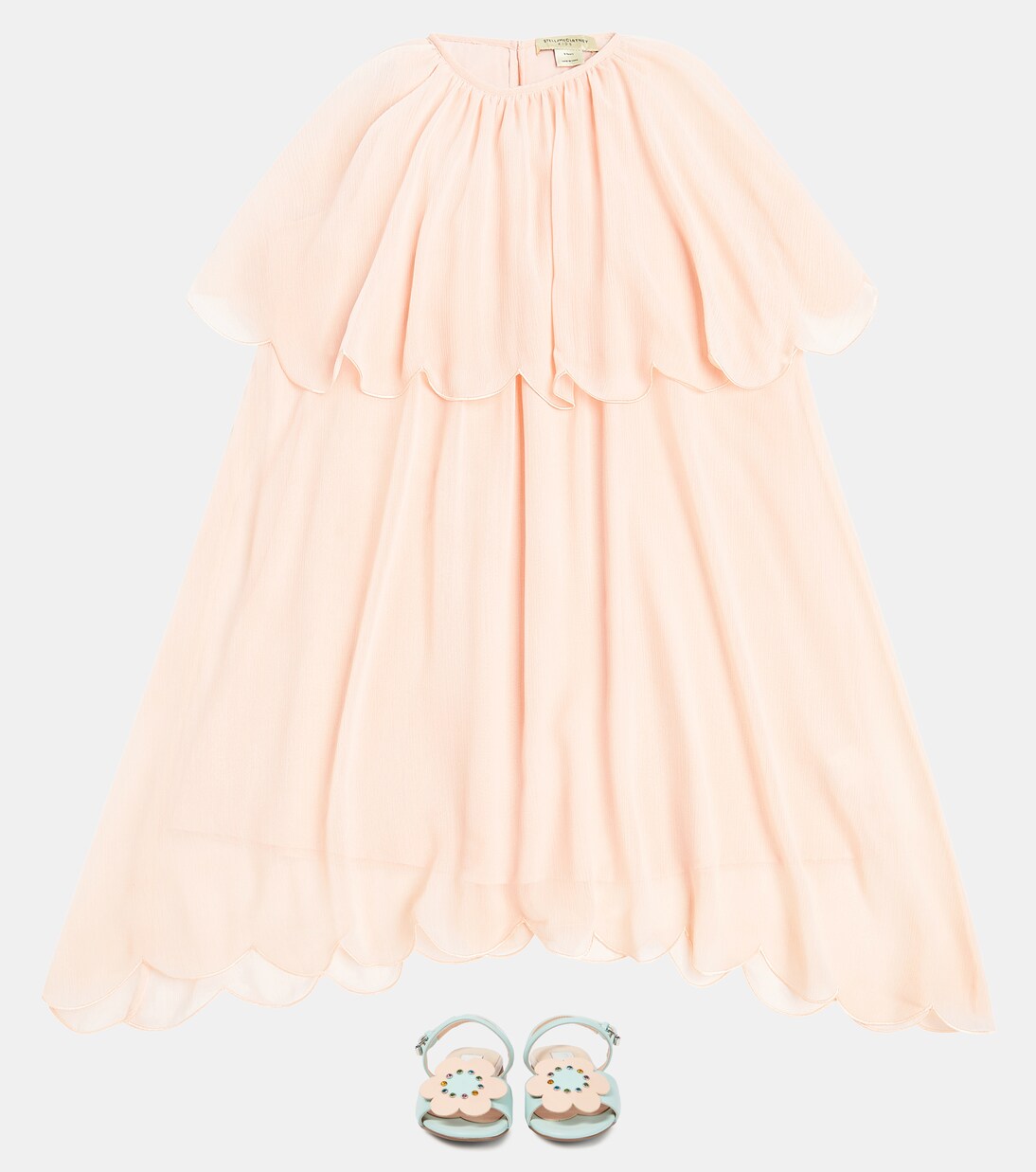 Scalloped dress | Stella McCartney Kids