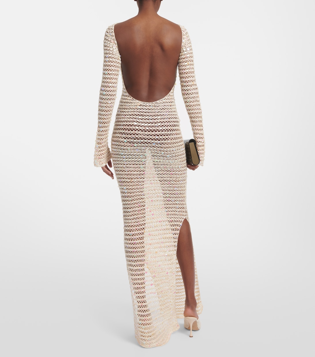 Maxikleid mit Pailletten | Aya Muse