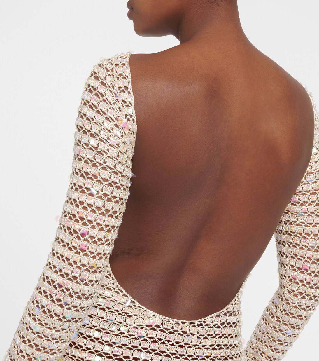 Maxikleid mit Pailletten | Aya Muse