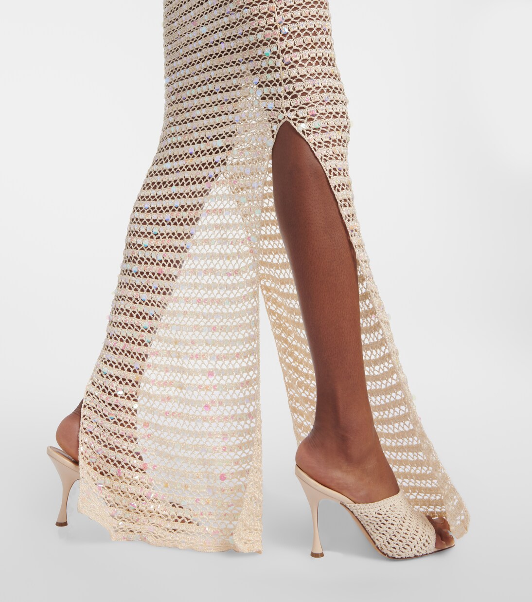 Maxikleid mit Pailletten | Aya Muse