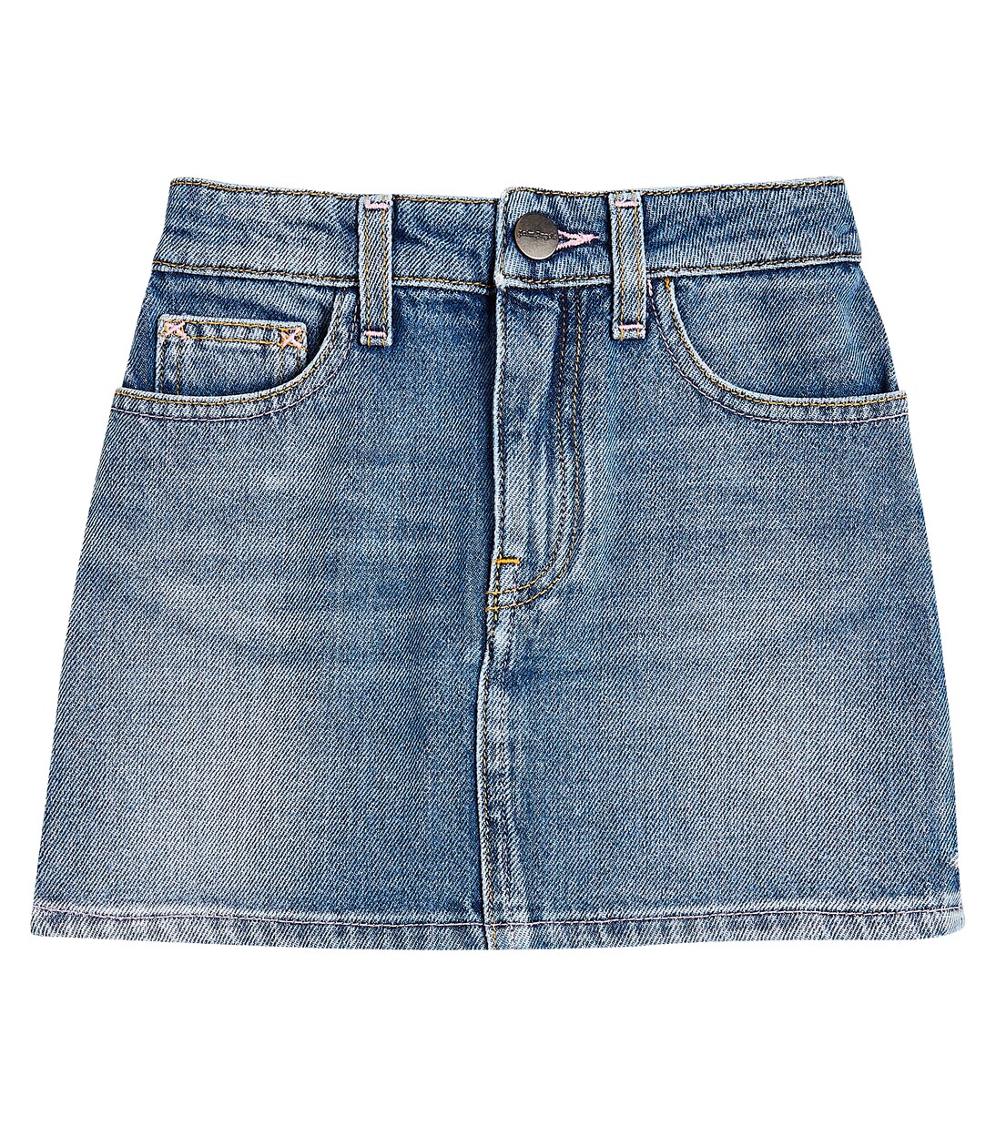 Logo denim skirt   | Palm Angels Kids