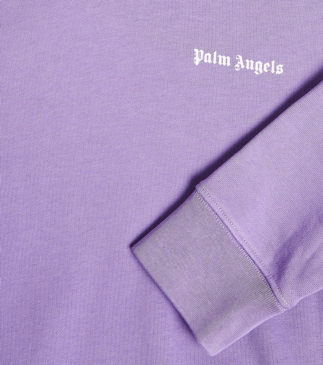 Paisley cotton jersey hoodie | Palm Angels Kids