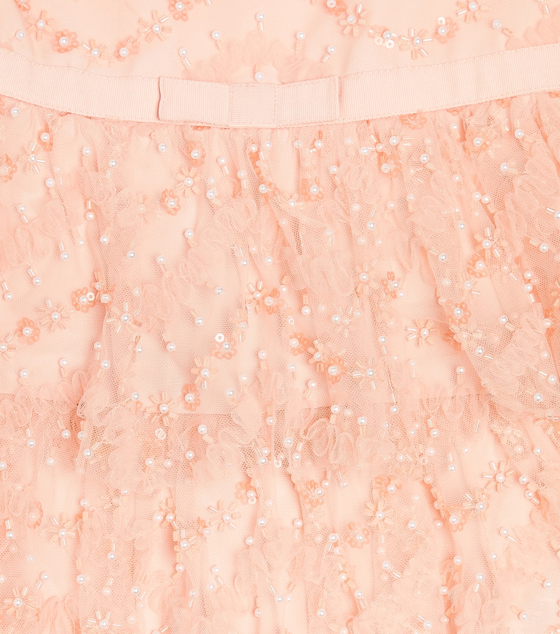 Sequined tiered dress | Self-Portrait Kids