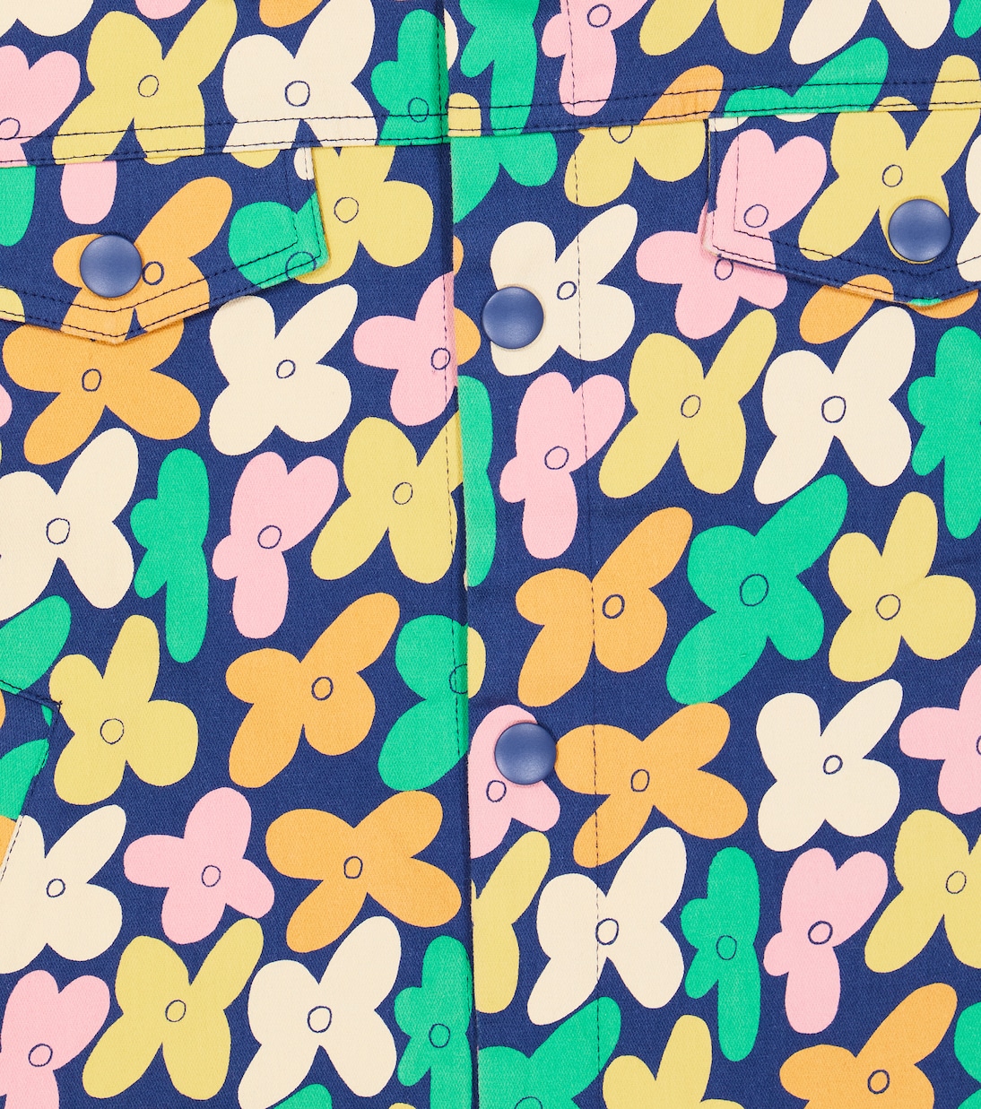 Flower cotton-blend jacket | Jellymallow