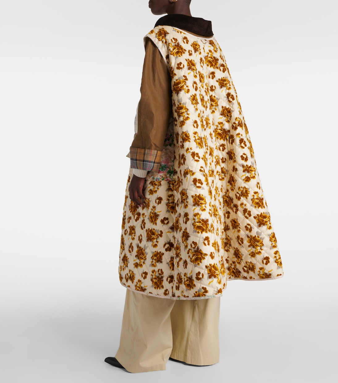 x Barbour - Giacca in cotone e lino | Erdem