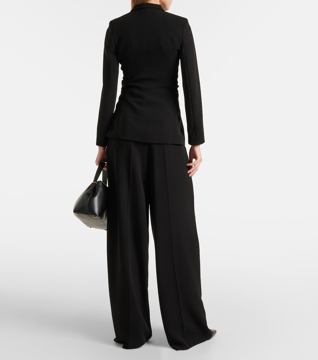 Blazer de cady con cinturón | Max Mara