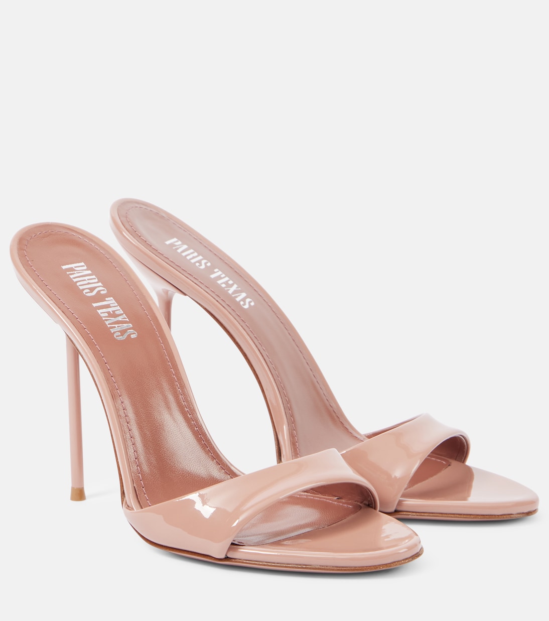 Lidia 105 patent leather mules | Paris Texas