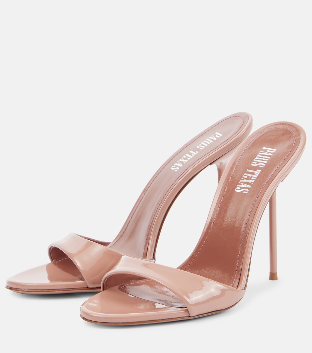 Lidia 105 patent leather mules | Paris Texas