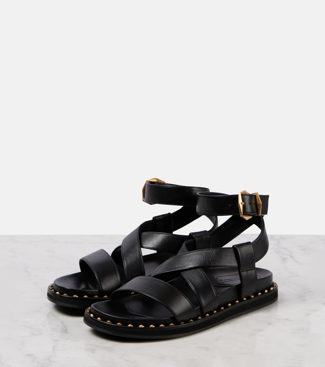 Blaise leather sandals | Jimmy Choo