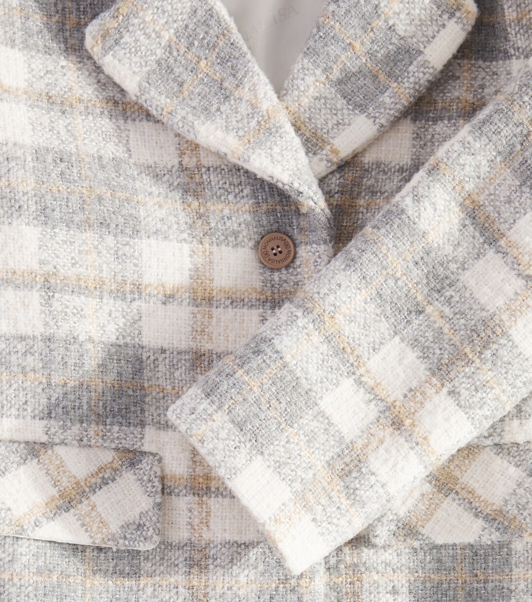 Bouclé coat | Monnalisa