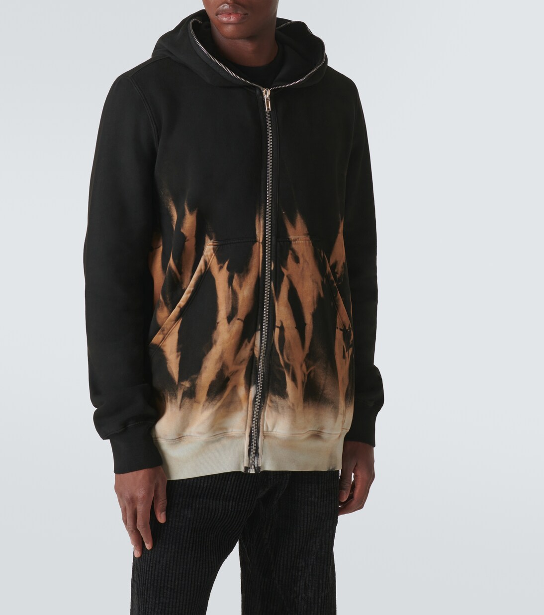 Jumbo Gimp cotton hoodie | Rick Owens