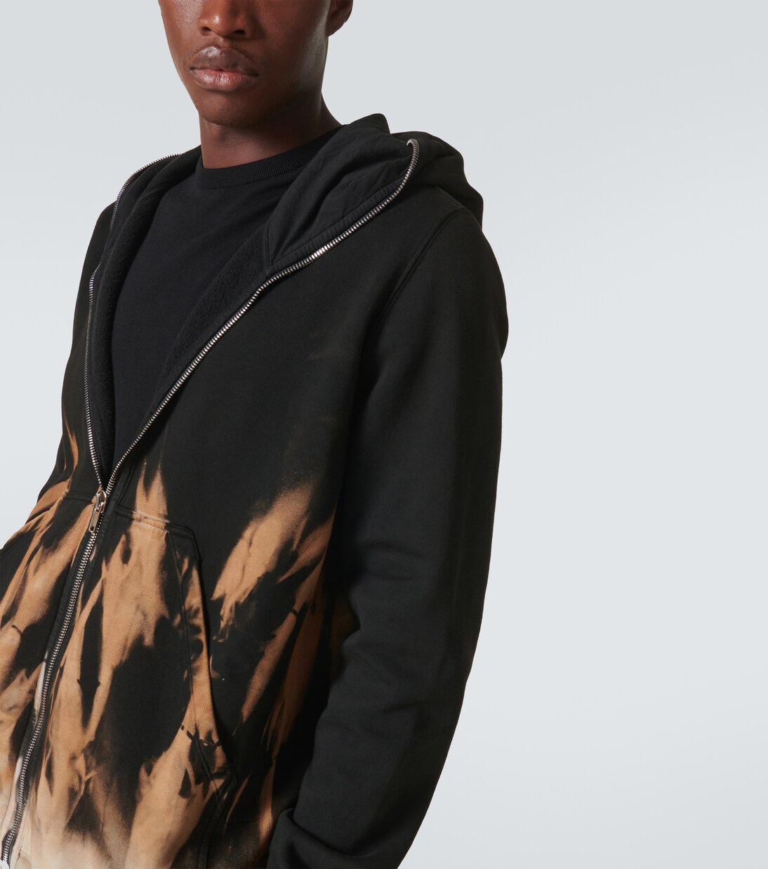 Jumbo Gimp cotton hoodie | Rick Owens