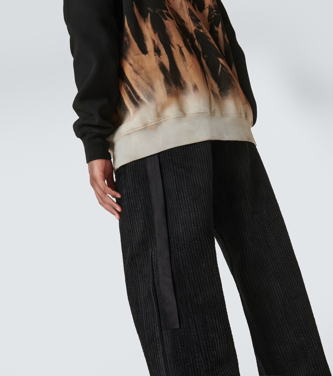 Jumbo Gimp cotton hoodie | Rick Owens