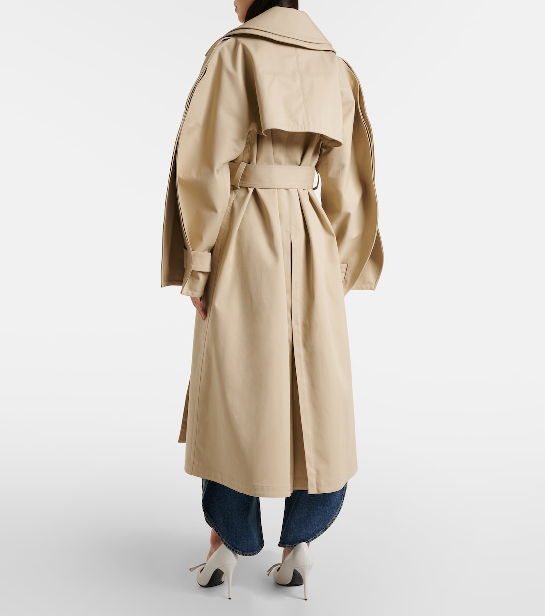 Trenchcoat aus Baumwoll-Gabardine | Alaïa