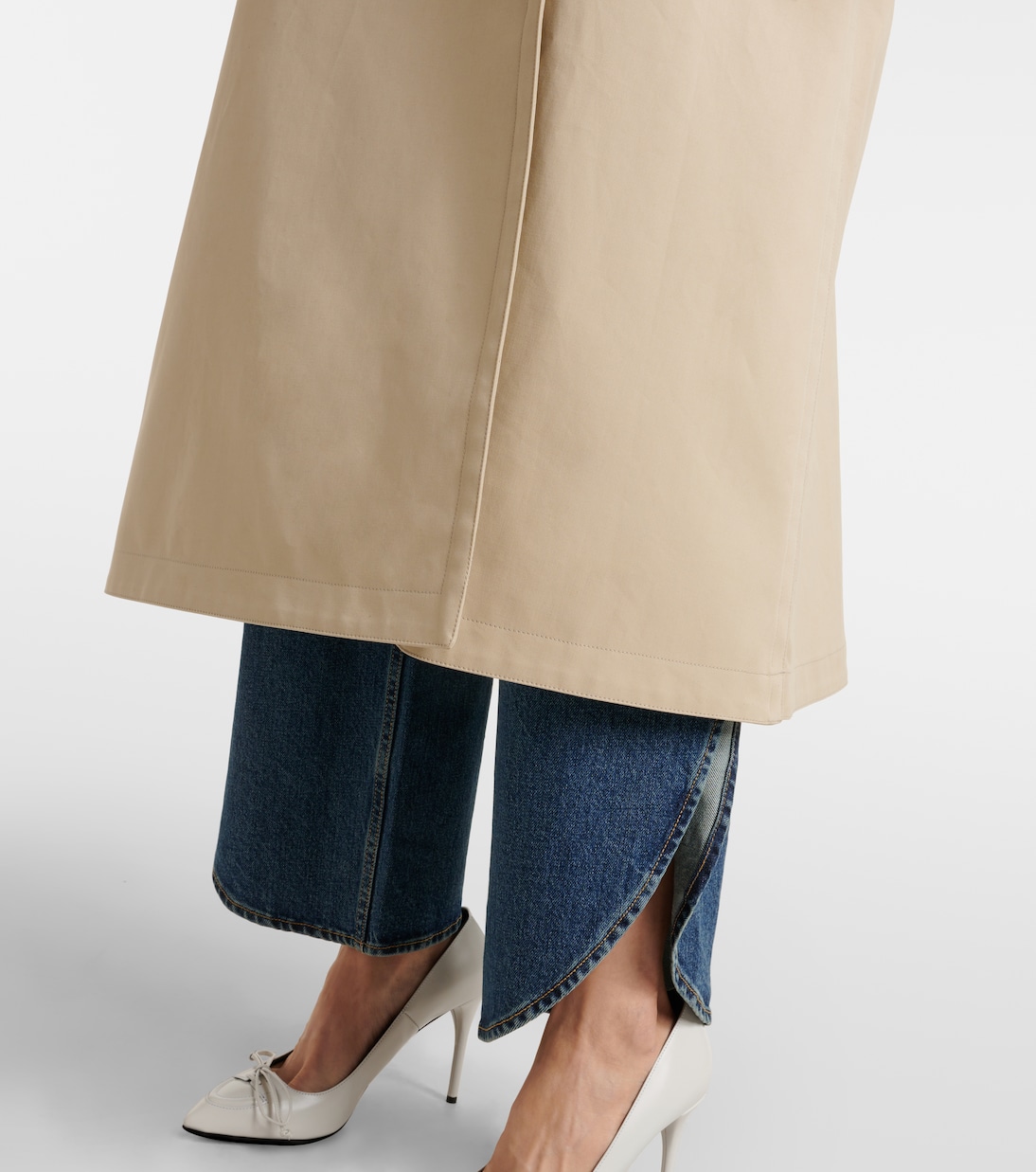 Trenchcoat aus Baumwoll-Gabardine | Alaïa