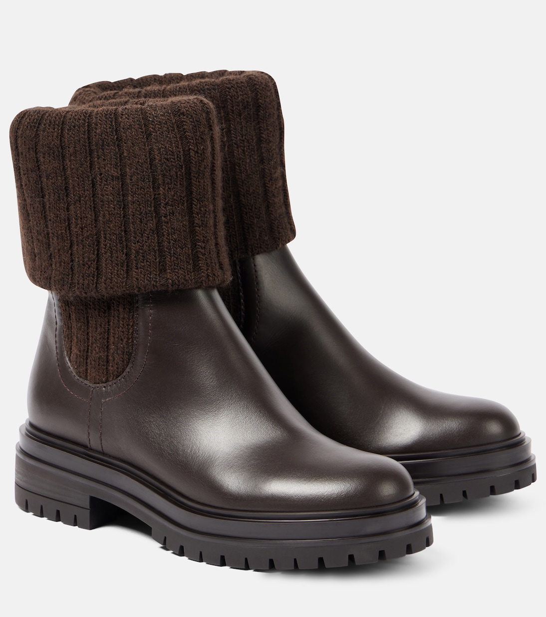 Chelsea Boots Tenney aus Leder | Gianvito Rossi