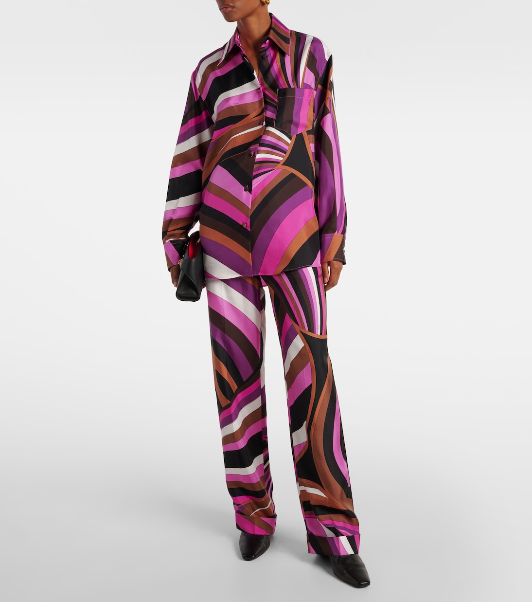 Hemd Iride aus Seiden-Twill | Pucci