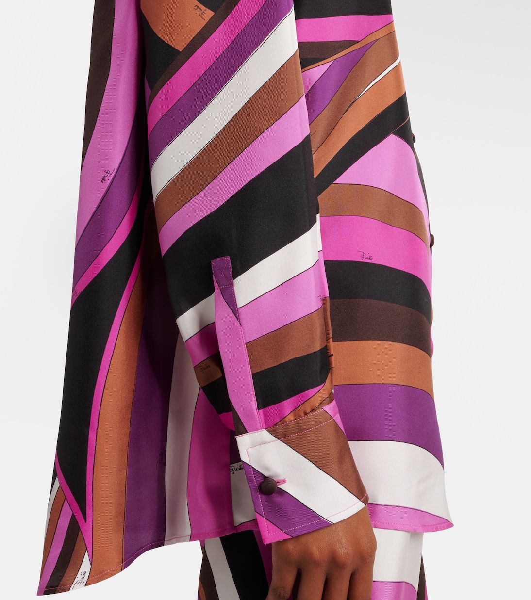 Hemd Iride aus Seiden-Twill | Pucci