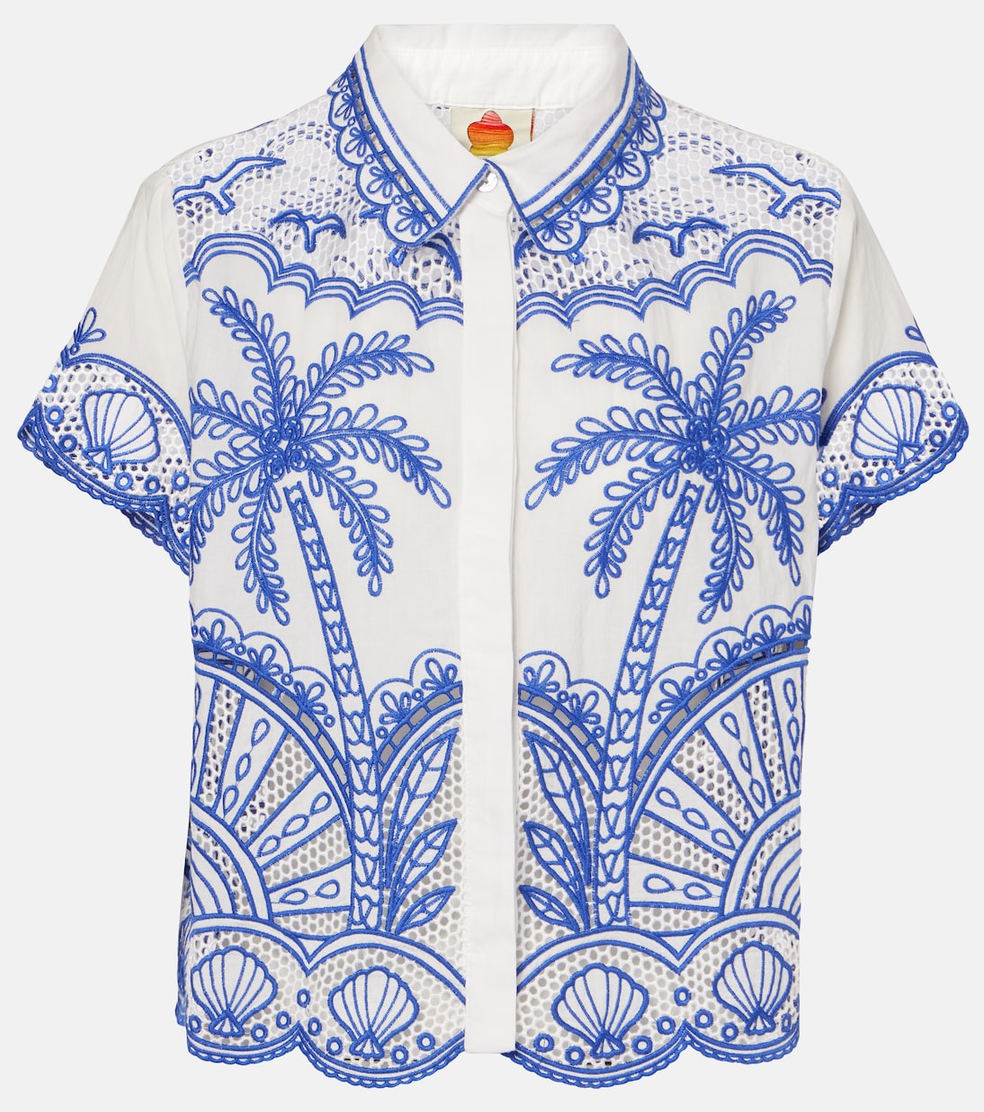Hemd Palm Trees aus Baumwolle | Farm Rio