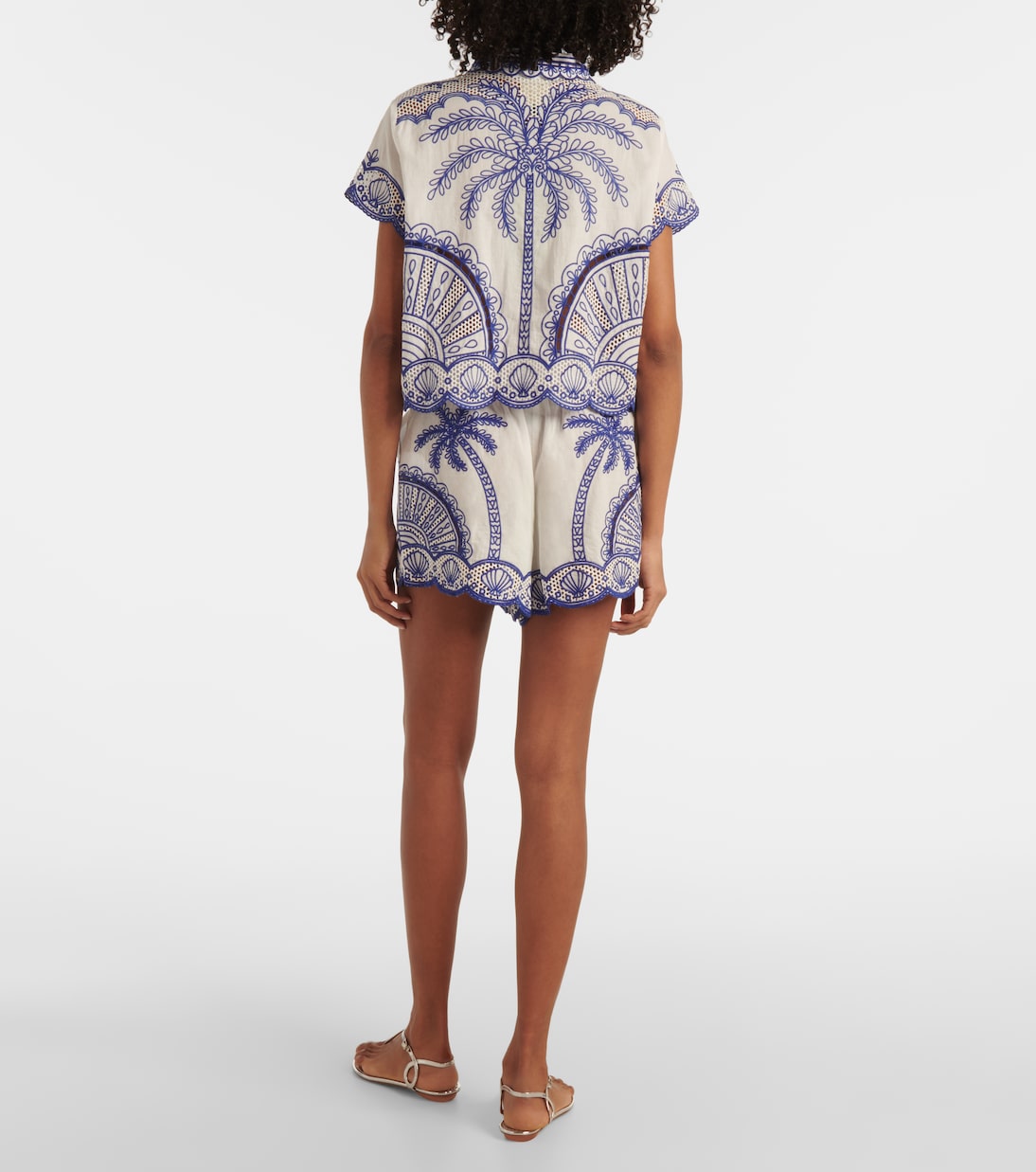 Hemd Palm Trees aus Baumwolle | Farm Rio