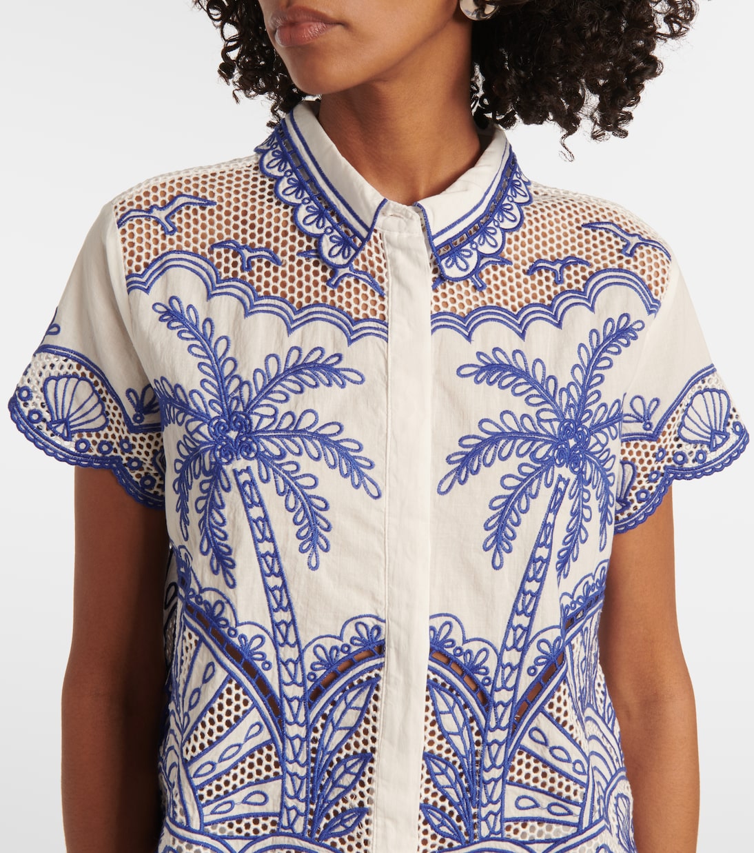Hemd Palm Trees aus Baumwolle | Farm Rio