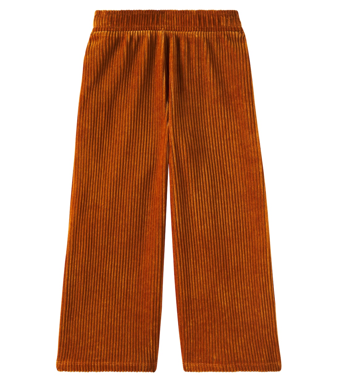 Cats cotton-blend corduroy straight pants | Mini Rodini