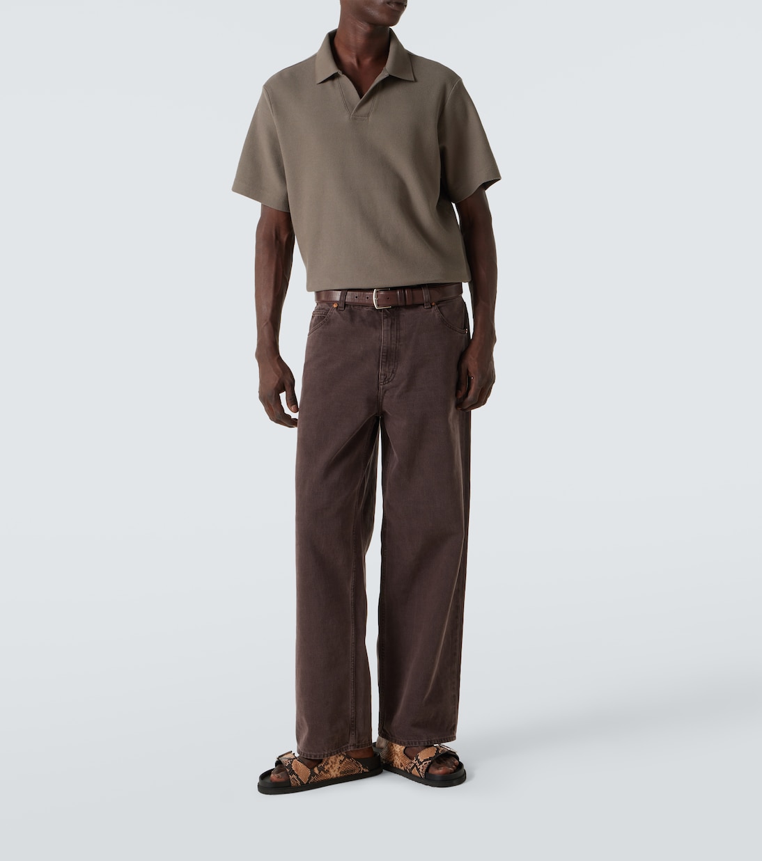 Polo in cotone jacquard | Frame