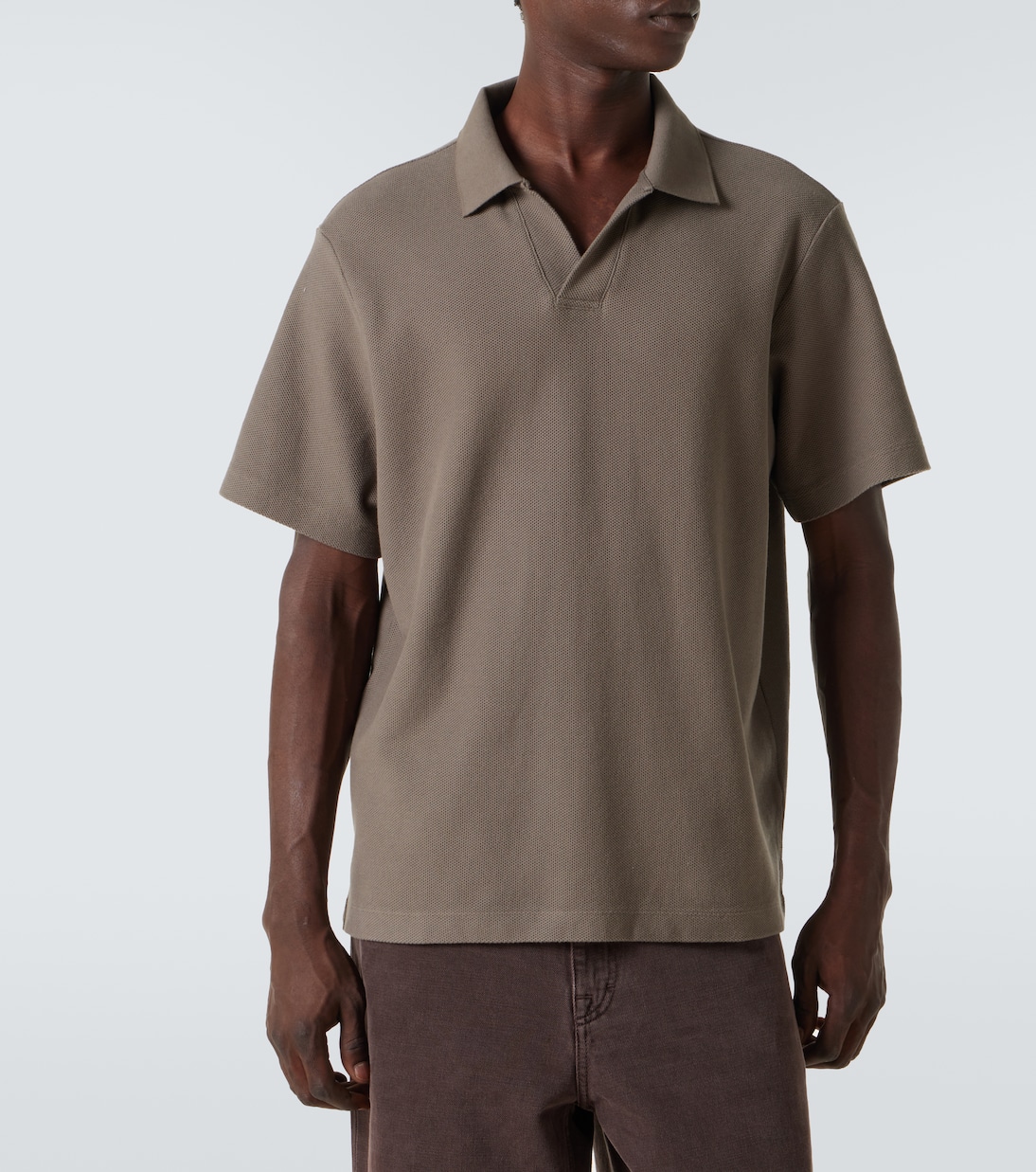 Polo in cotone jacquard | Frame