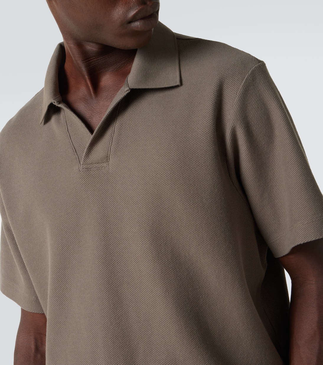 Polo in cotone jacquard | Frame