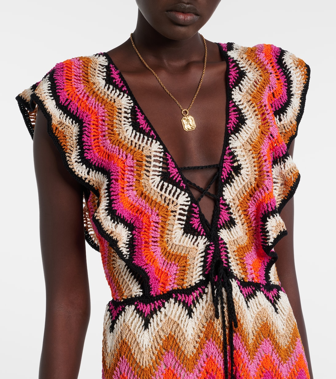 Minikleid Melissa aus Häkelstrick | Anna Kosturova