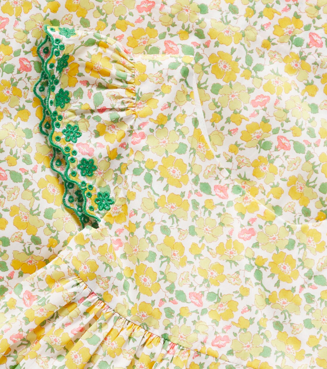 Vestido Emina en popelín de algodón | Bonpoint