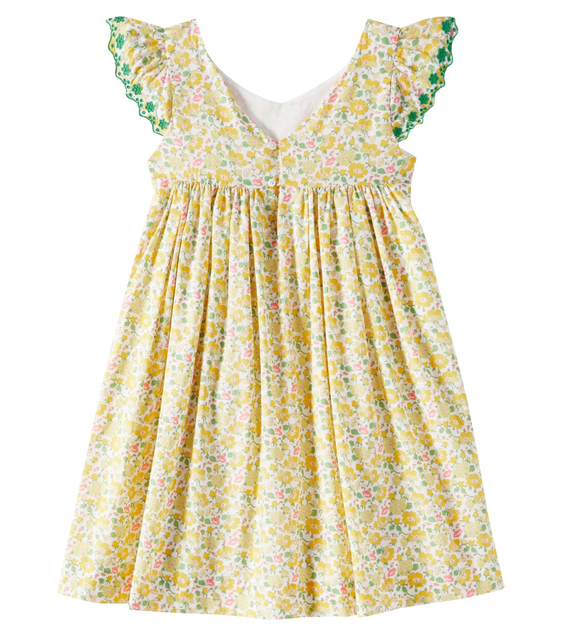 Vestido Emina en popelín de algodón | Bonpoint