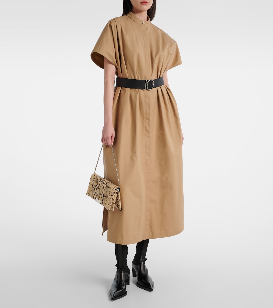 Ankle Boots aus Leder | Jil Sander