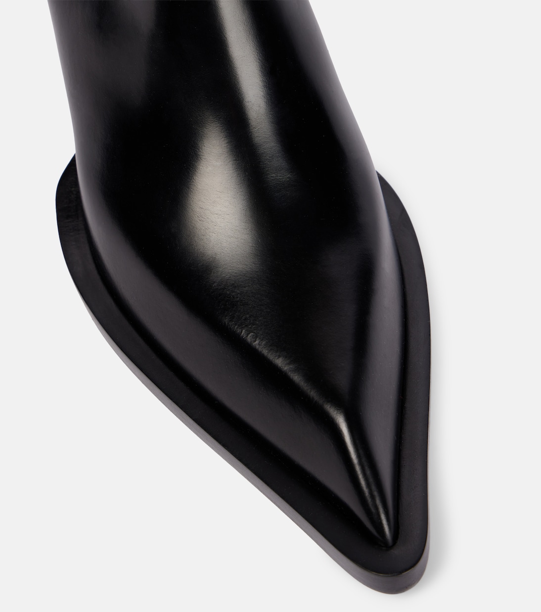 Ankle Boots aus Leder | Jil Sander