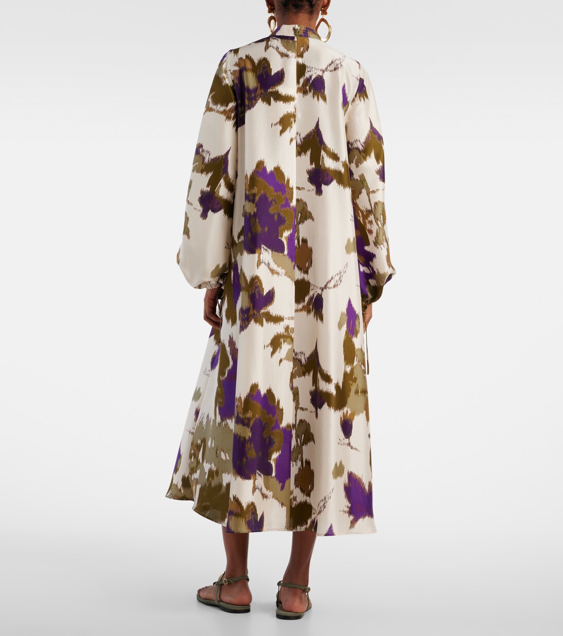 Bedrucktes Maxikleid Maesa aus Seide | Max Mara