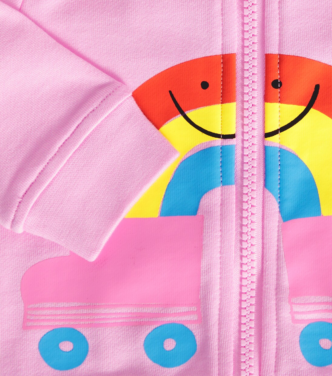 Baby printed cotton hoodie | Stella McCartney Kids