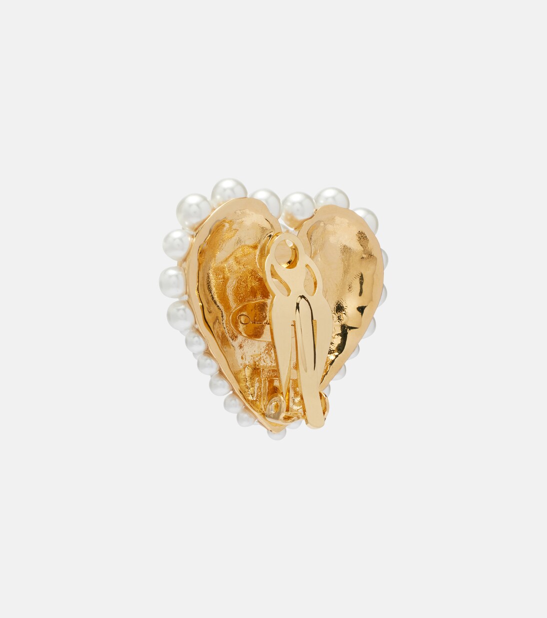 Clip-Ohrringe mit Zierperlen | Oscar de la Renta