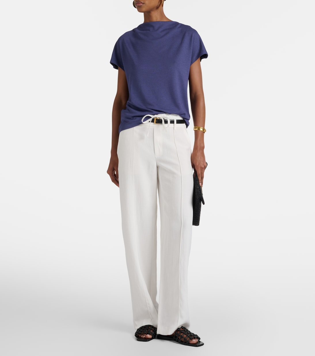 Weite Mid-Rise-Hose | Vince