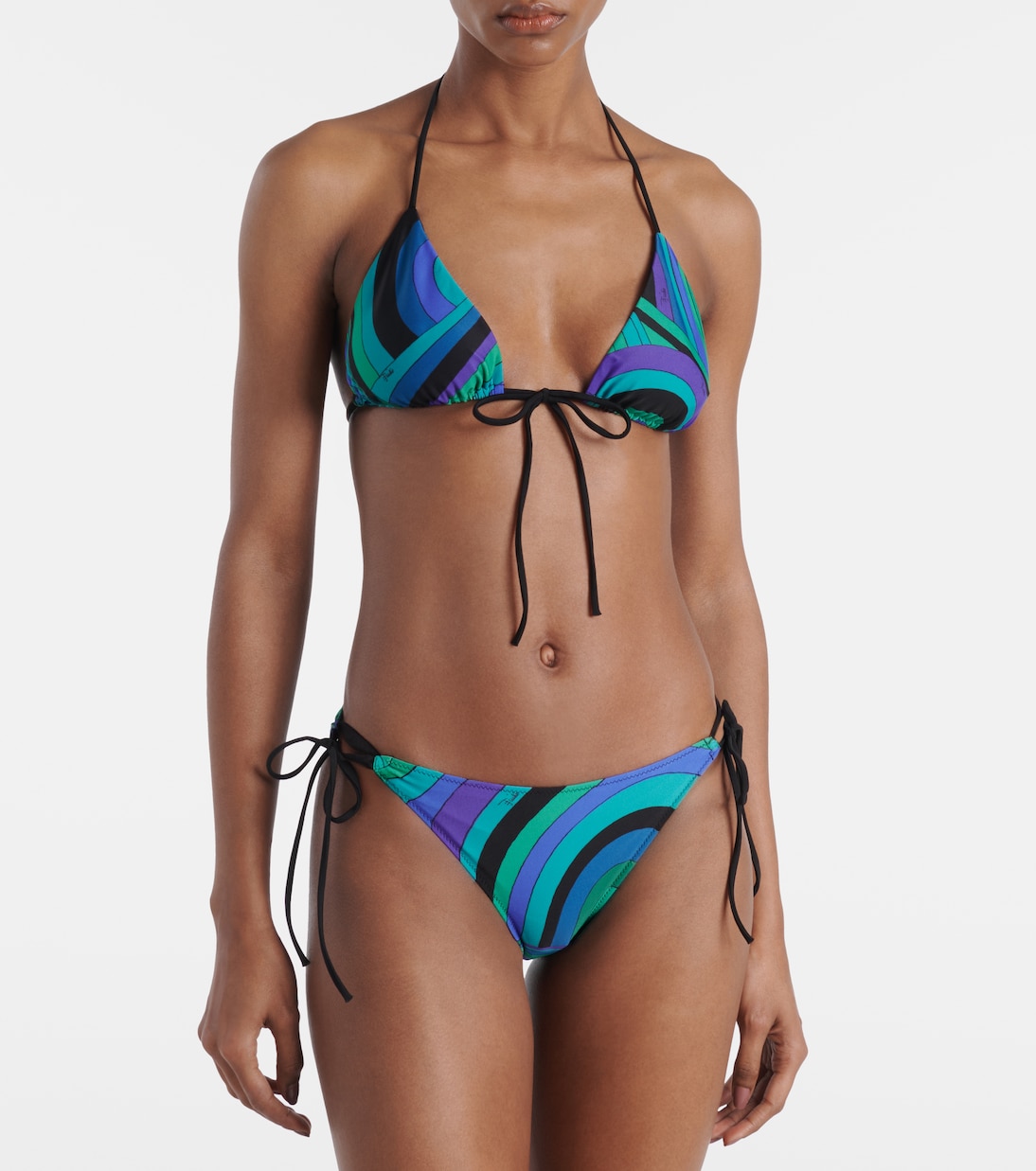 Bedrucktes Bikini-Höschen Iride | Pucci