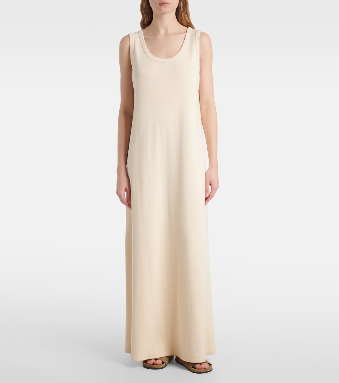 Tetzi cotton jersey maxi dress  | The Row