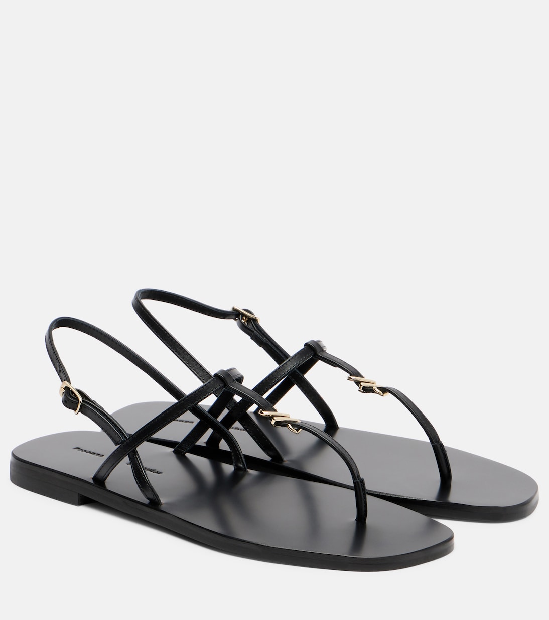 Sandalen Monogram aus Leder | Proenza Schouler